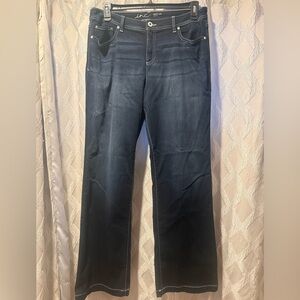 INC International Concepts Dark Indigo Bootcut Jeans